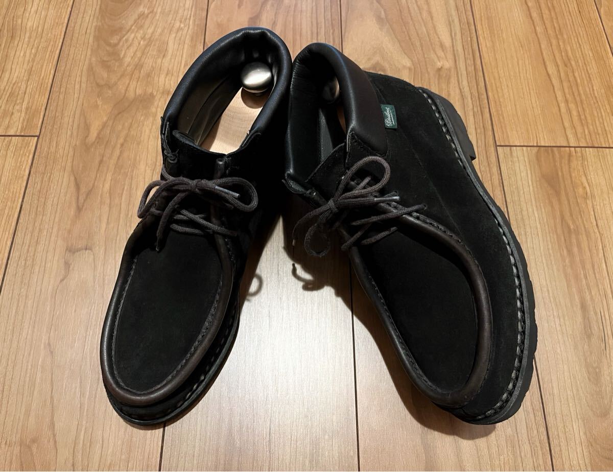 激レア★Paraboot MILLY サイズ6H ブラックスウェード パラブーツ シャンボード CHAMBORD パラブーツ ミカエル ランス