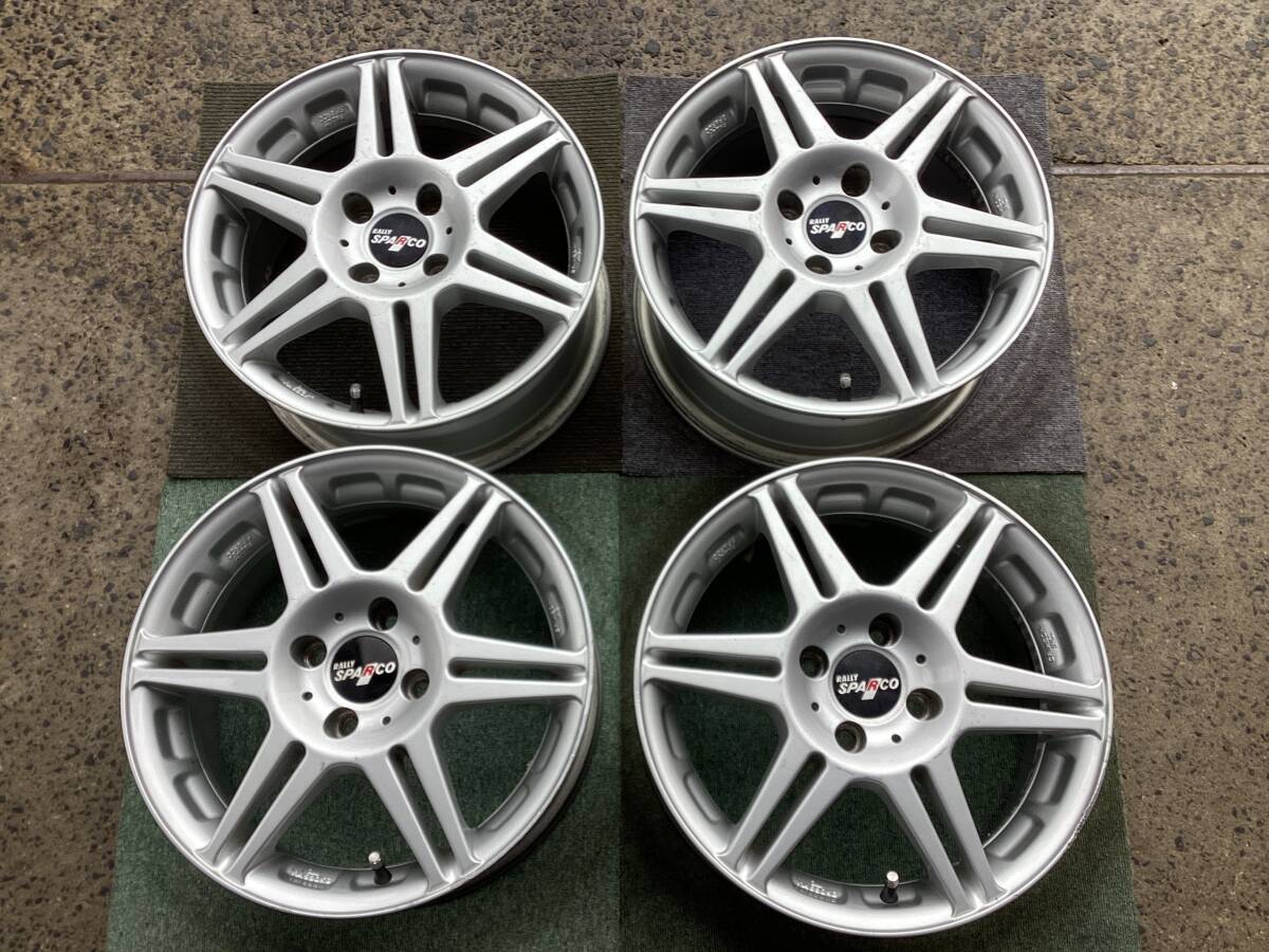 M9253 RALLY SPARCO ラリースパルコ 15インチ 6.5J +40 100/4H 4本