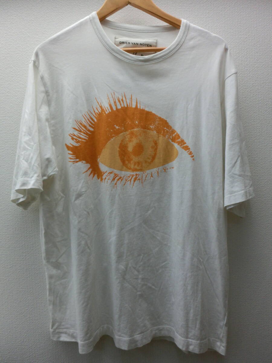 es/712374/2602/DRIES VAN NOTEN　ドリスヴァンノッテン　Tシャツ　コットン/ホワイト/サイズL
