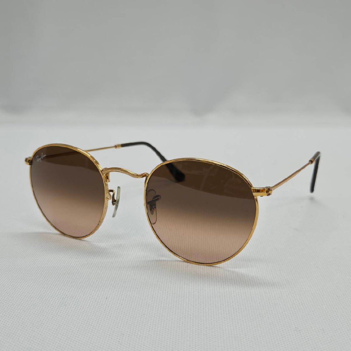 Ray-Ban レイバン サングラス 50□21 ゴールドカラー グラデーションレンズ フルリム アイウェア アクセサリー ブランド小物