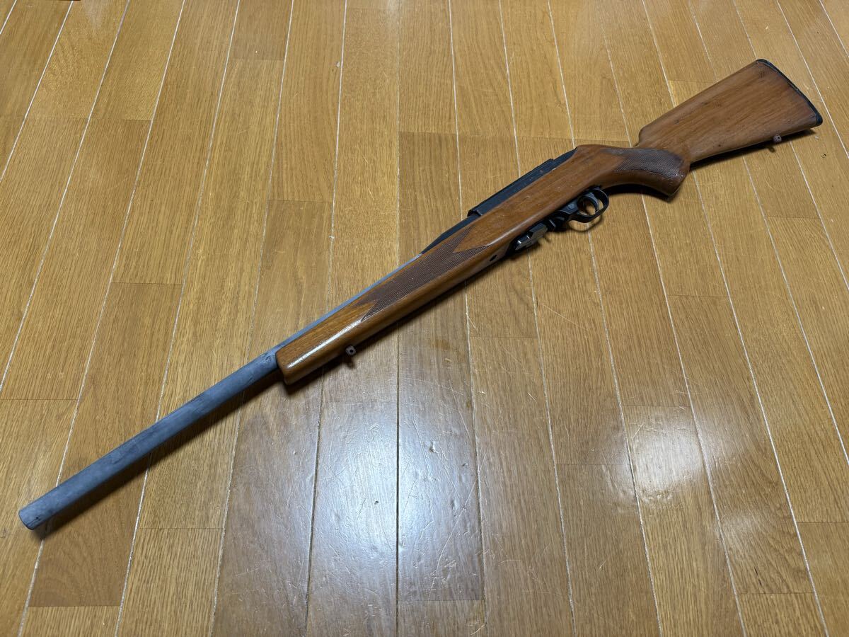 ASGK ライフル RUGER ルガー 希少 10/22 CARBINE 25 BB CALIBER 木製ストック ガスガン ジャンク品　 ウッドストック　コレクション