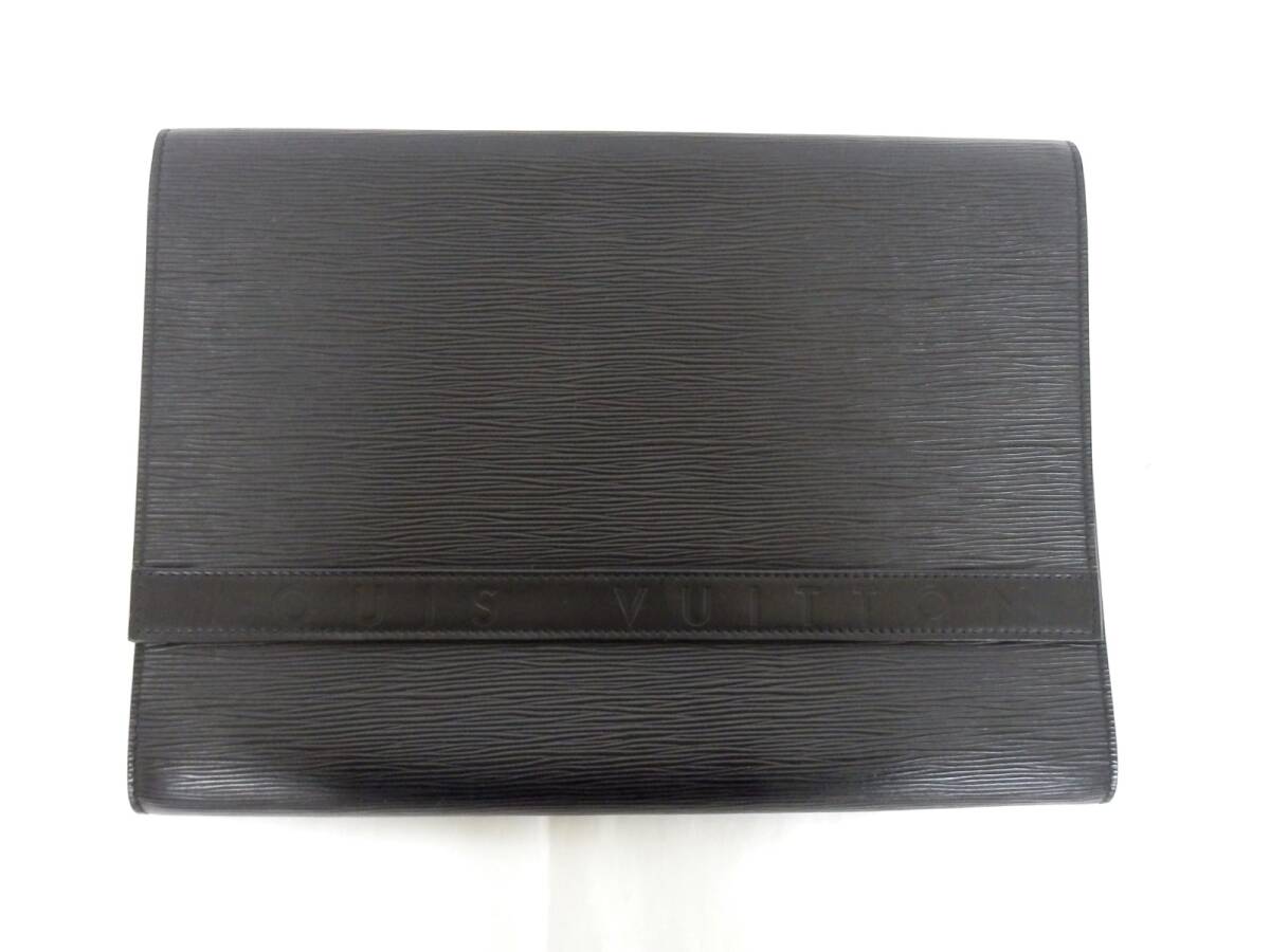 171C338B◆LOUIS VUITTON ルイ ヴィトン エピ ポシェット アンヴェロップ セカンドバッグ クラッチバッグ 書類入れ ※内側ポケット劣化あり