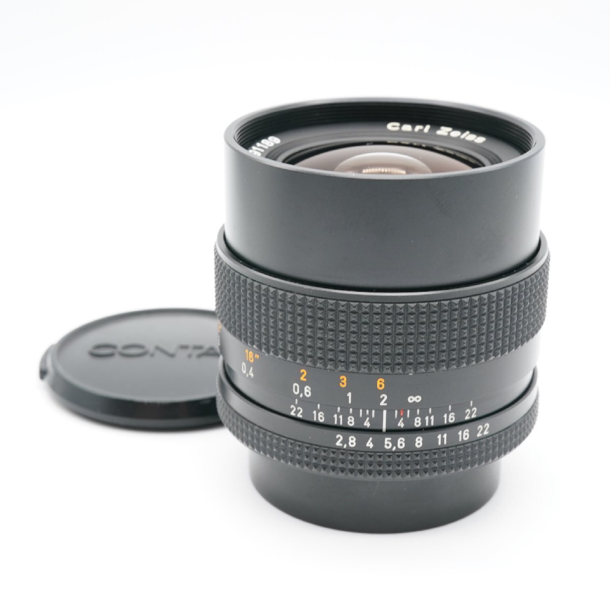 新品級 CONTAX コンタックス Distagon T* 25mm F2.8 AE G年代の割に綺麗な逸品です！