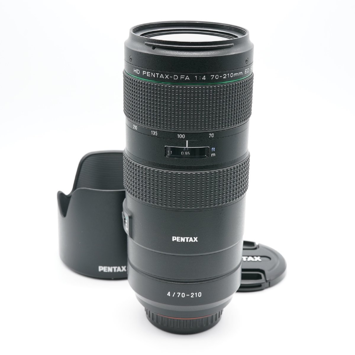 新品級 PENTAX ペンタックス HD PENTAX-D FA 70-210mm F4ED SDM WR あると嬉しい純正フード付！