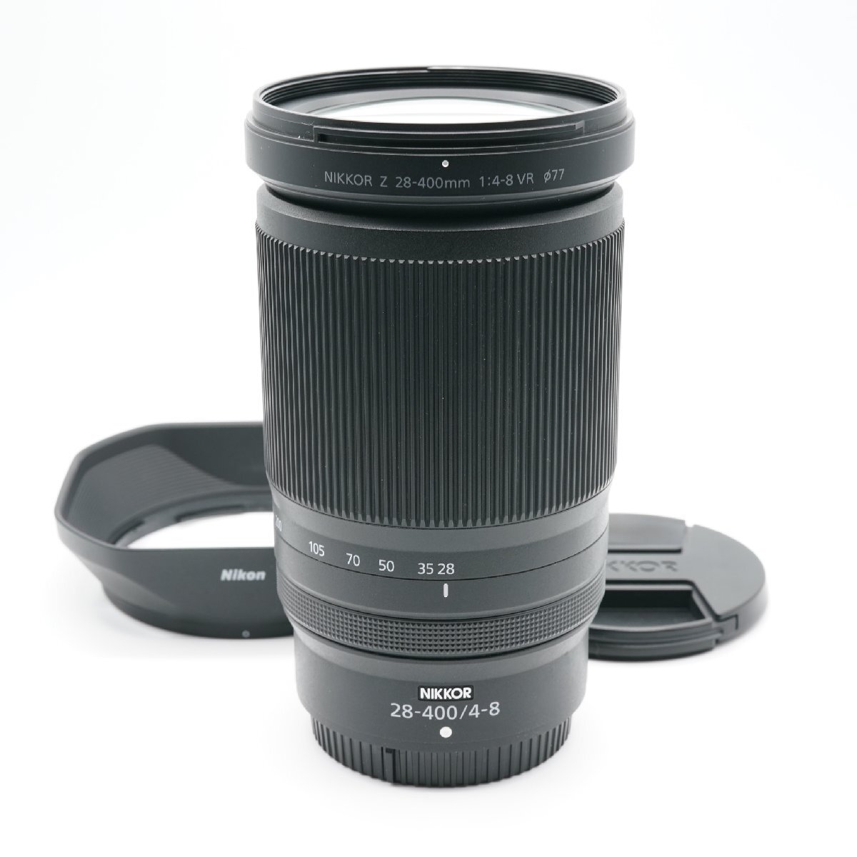 ほぼ新品 Nikon ニコン NIKKOR Z 28-400mm F4-8 VR あると嬉しい純正フード付！