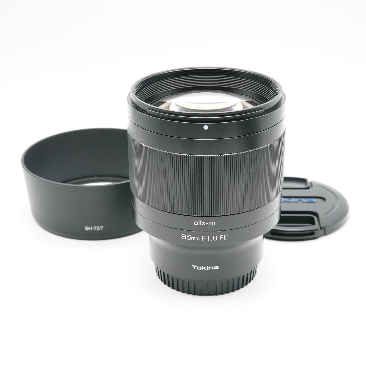 ほぼ新品 Tokina トキナー atx-m 85mm F1.8 FE ソニーFE あると嬉しい純正フード付！