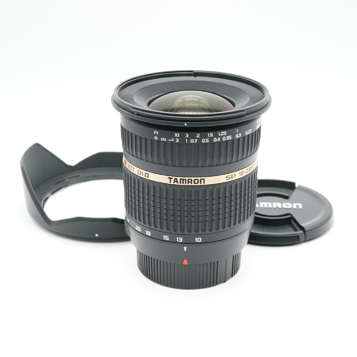 新品級 TAMRON タムロン SP AF 10-24mm F/3.5-4.5 Di II LD Asp ペンタックス B001 あると嬉しい純正フード付！