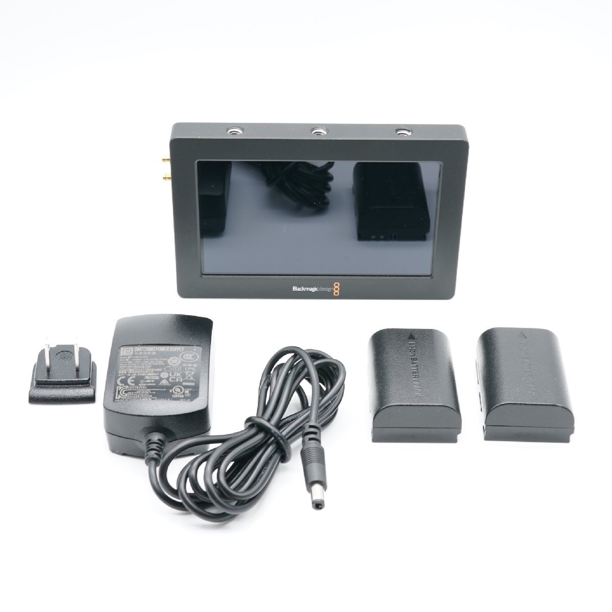 極上 ブラックマジックデザイン Blackmagic Video Assist HYPERD/AVIDAS5HD バッテリー（非純正）２個付！