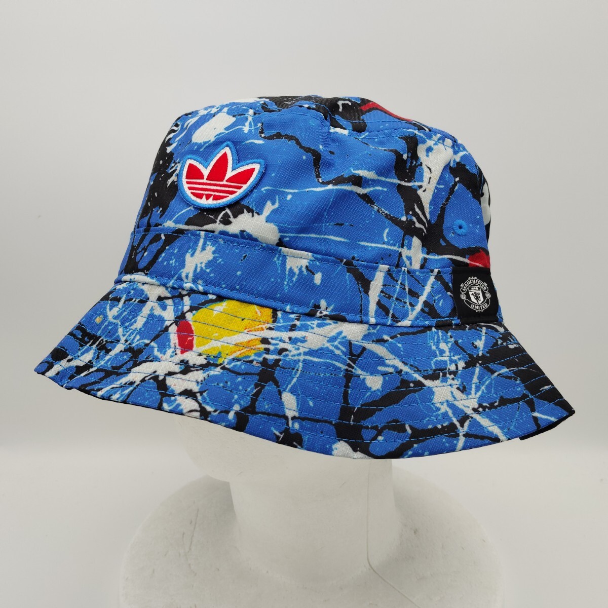 【意大利屋】アディダス adidas マンチェスター・ユナイテッド x Stone Roses ストーン・ローゼズ バケットハット 帽子 KE5264 香川真司