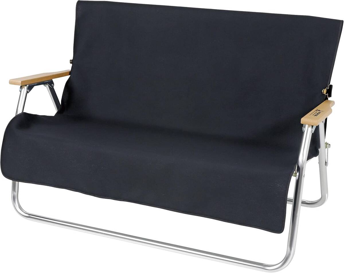 新品 送料無 難燃生地 キャプテンスタッグ CAPTAIN STAG ベンチ用カバー 焚き火 ベンチカバー 背面ポケット ブラック FIRE PROOF UP-2685