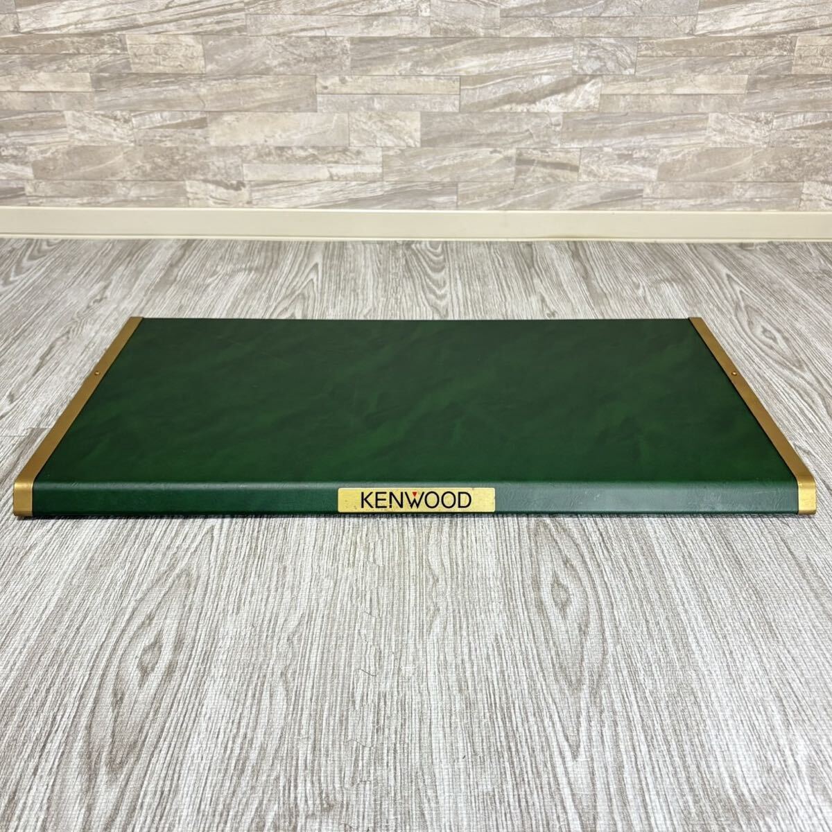 KENWOOD ケンウッド 木製 オーディオボード グリーン