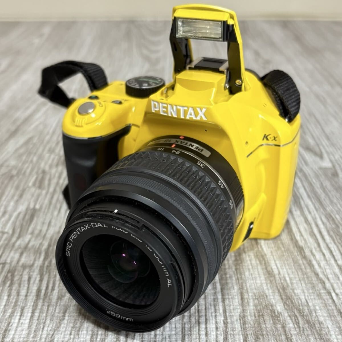 PENTAX ペンタックス デジタル一眼レフカメラ K-x イエロー SMC PENTAX-DAL F3.5-5.6 18-55mm AL
