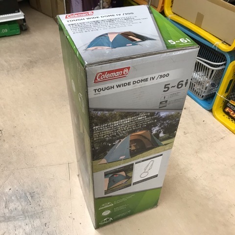 4507 【未開封/長期保管品】Coleman コールマン TOUGH WIDE DOME IV/300 ドームテント 5～6人用 MODEL：2000178600 アウトドア