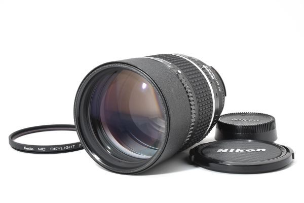 美品 Nikon AF Nikkor 135mm F2 DEFOCUS IMAGE CONTROL 大口径 単焦点 中望遠レンズ ニコン F Mount 銘玉 フルサイズ対応 ※1 #7927