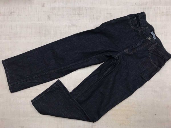 ユニクロ UNIQLO × JW ANDERSON JWアンダーソン コラボ ストレート デニム パンツ ジーンズ ボトムス レディース コットン100% 29 紺
