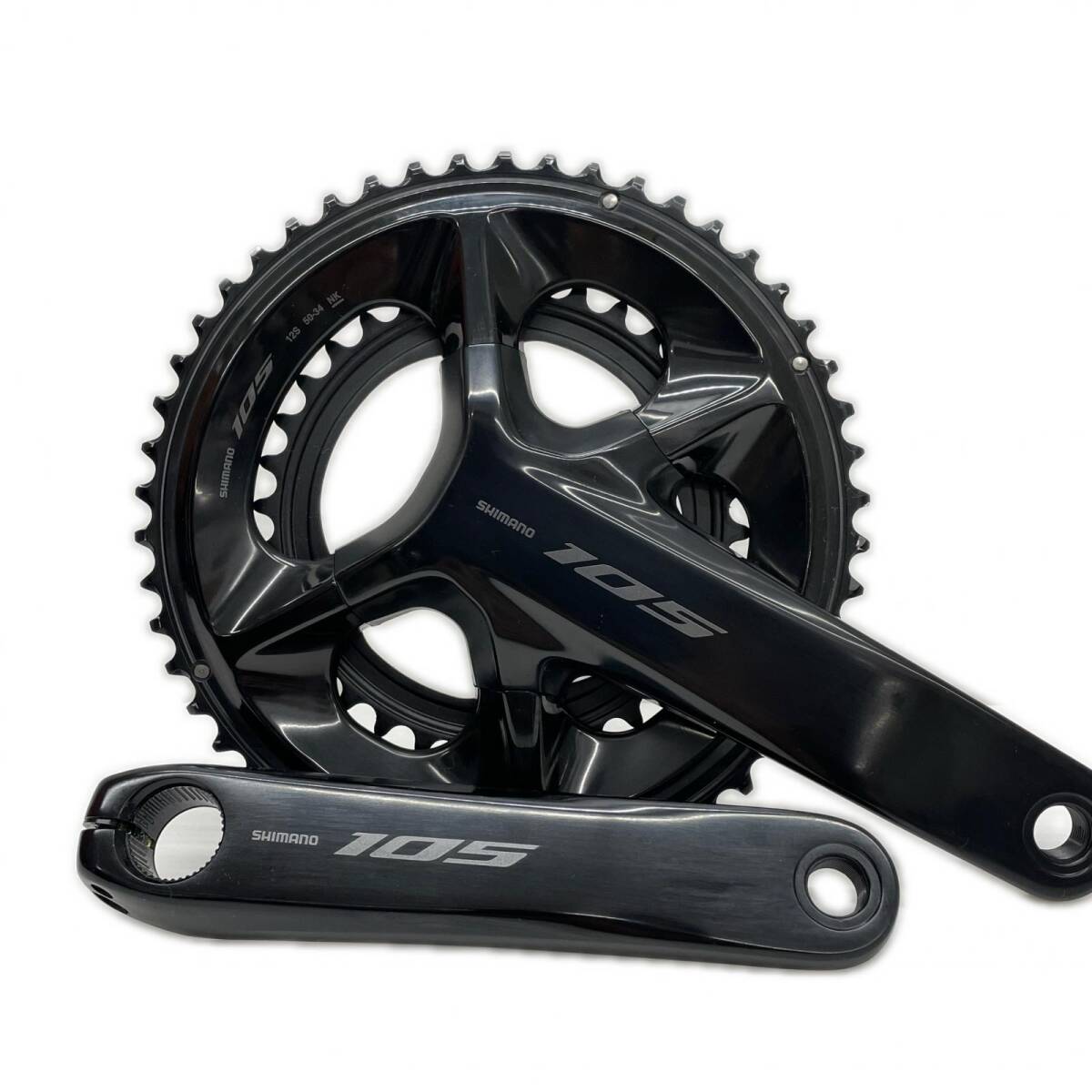 【中古良品】 SHIMANO シマノ FC-R7100 サイクル クランクセット 165mm 50-34T 12S ◆2011