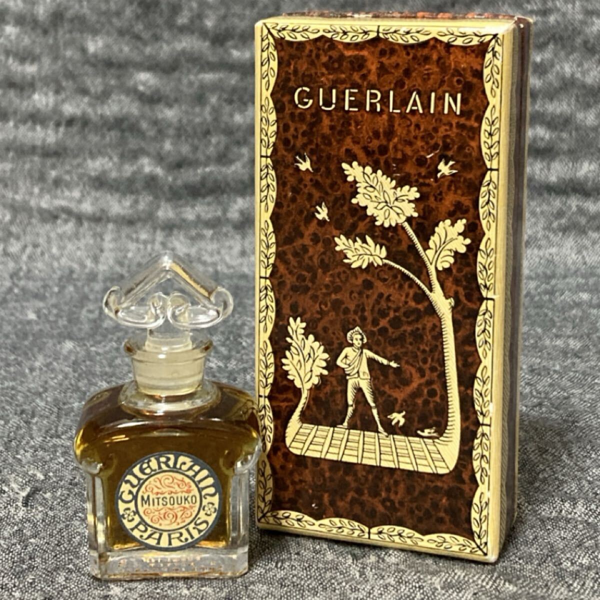 G6B292◆新品同様◆ ゲラン GUERLAIN ミツコ MITSOUKO パルファム ミニ香水 7.5ml