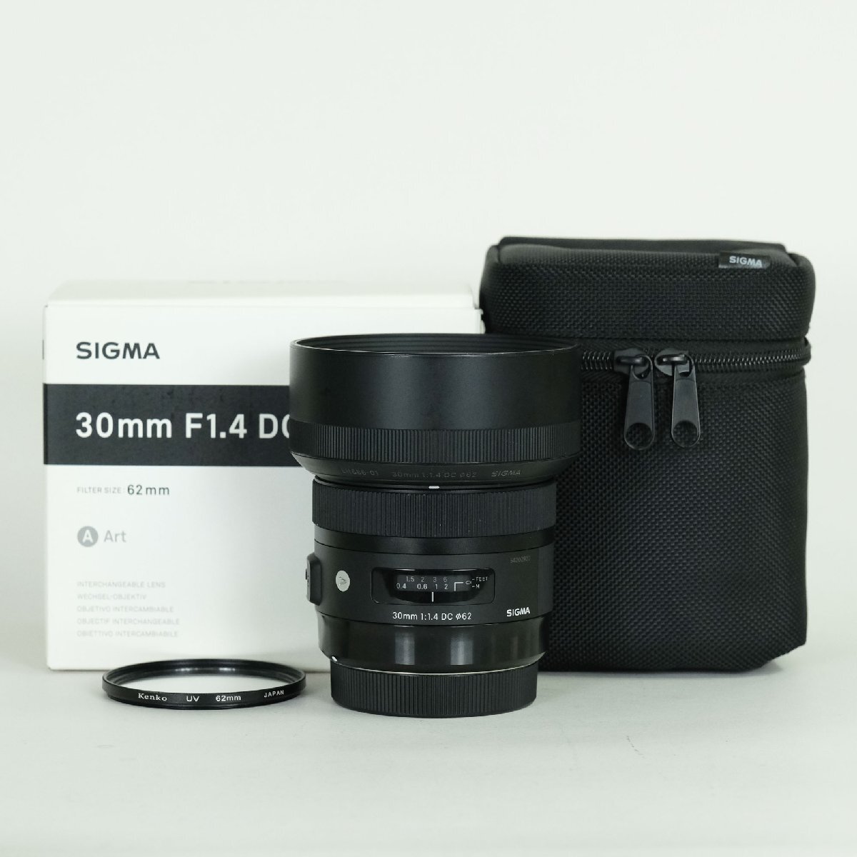 [良品 | フィルター付] SIGMA 30mm F1.4 DC HSM | Art [キヤノン用] | Canon EFマウント