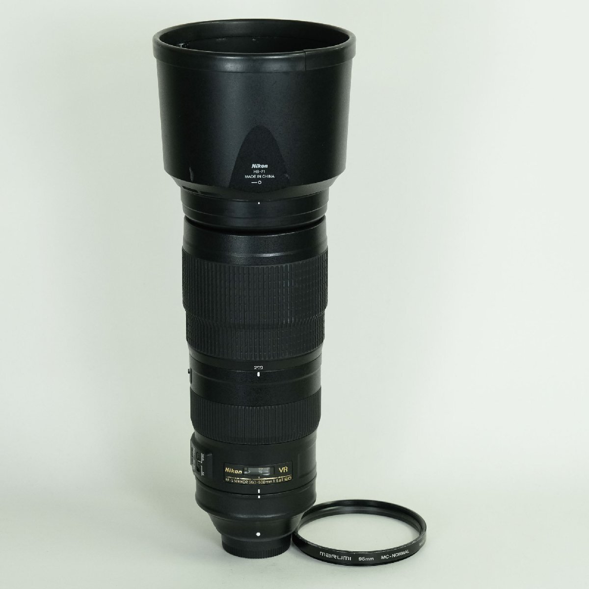[並品 | フィルター付] Nikon AF-S NIKKOR 200-500mm f/5.6E ED VR | Nikon Fマウント