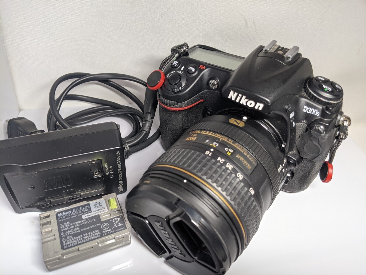 動作品 Nikon ニコン D300S デジタル一眼レフ AF-S NIKKOR AF-S DX NIKKOR 16-80mm f/2.8-4E ED VR
