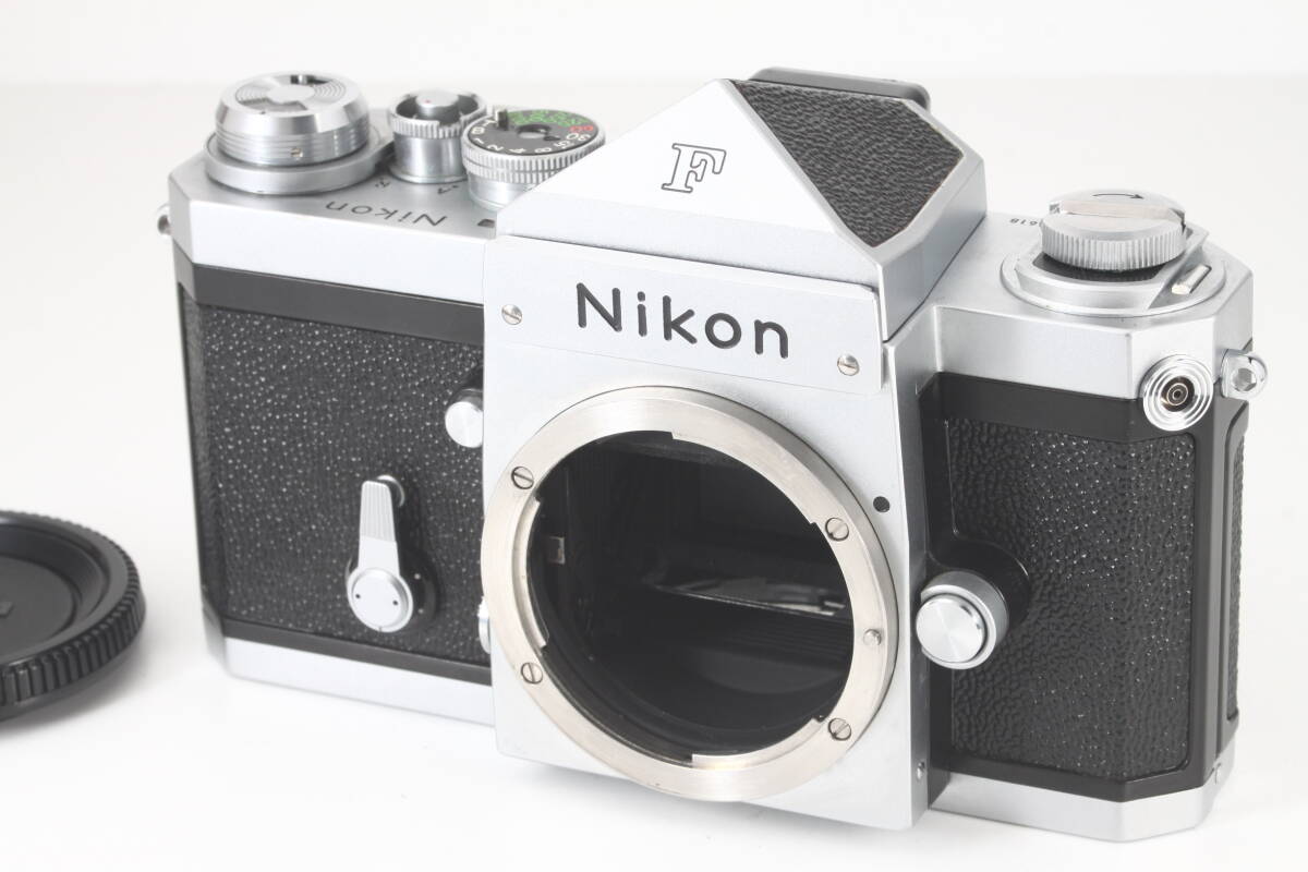 ★コレクター品★ Nikon F アイレベル シルバー ★驚愕の超極上美品,完動品★ ニコン #058