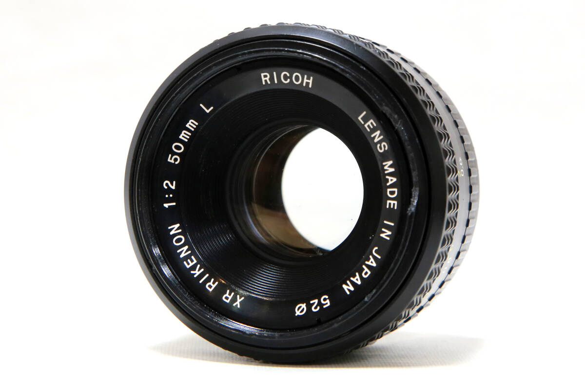 リコー RICOH XR RIKENON 50mm F2 L ★PENTAX Kマウント★ #637-24