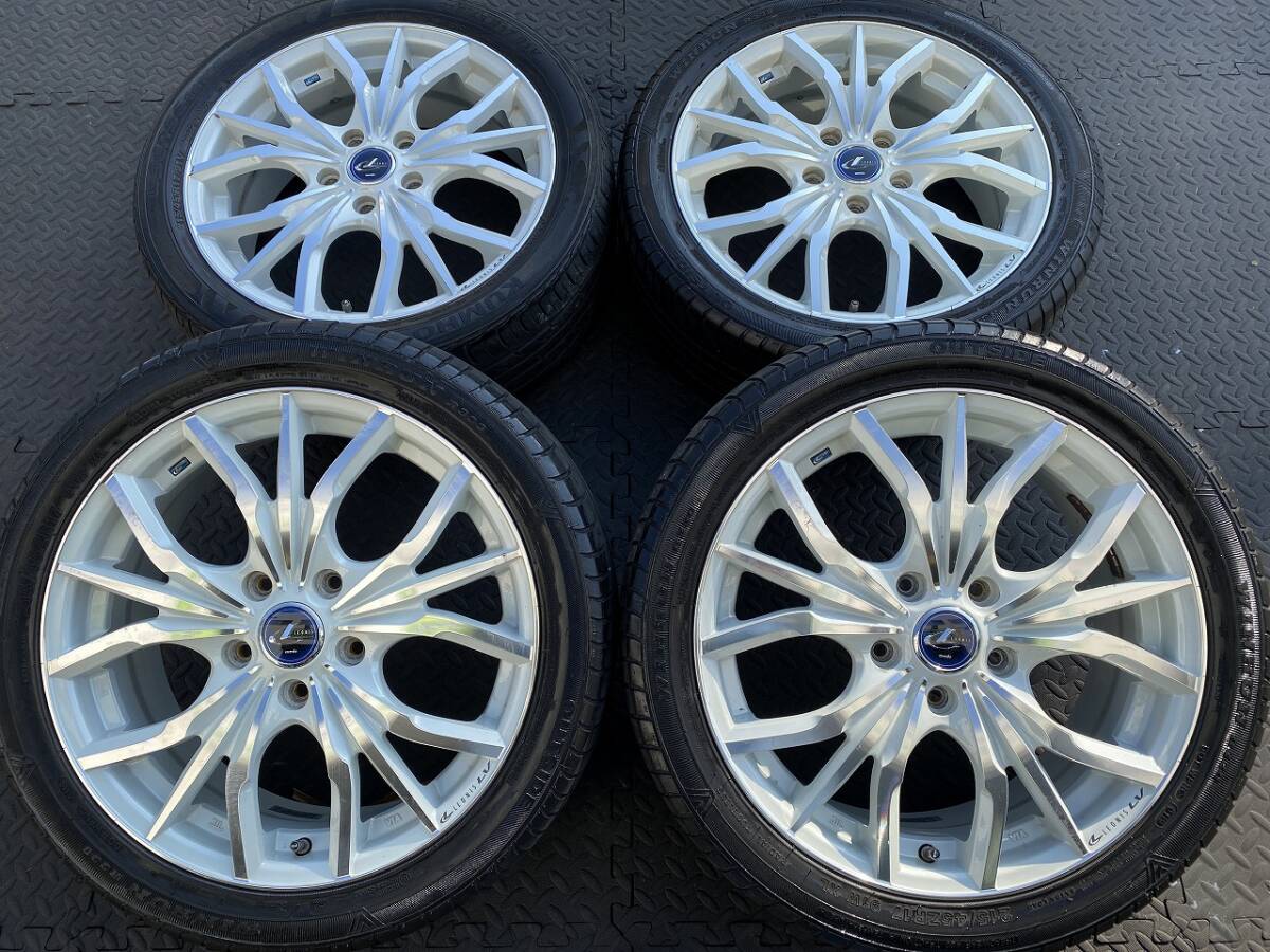 ウェッズ レオニスLV PCD100 レガシィ B4 インプレッサ フォレスター シエンタ プリウス ウィッシュ カローラ スポーツ ツーリング CT200h