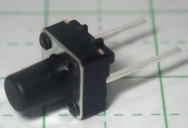 タクトスイッチ 6x6x8mm 2ピン
