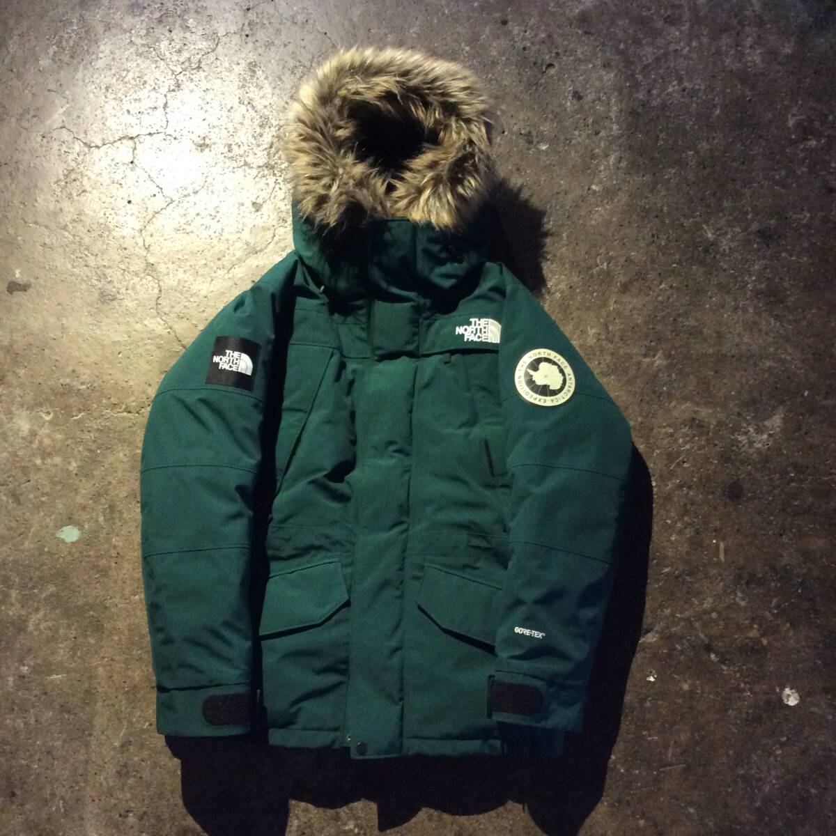 THE NORTH FACE Antarctica Parka ダウンジャケット グリーン L ザノースフェイス アンタークティカパーカ ND91807