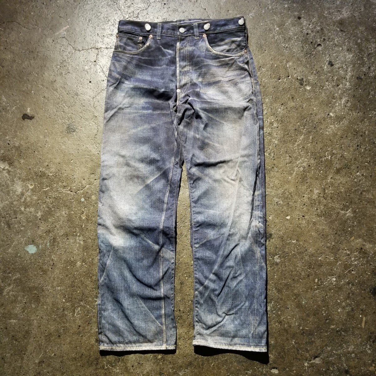 eYe JUNYA WATANABE MAN 22ss × BerBerJin × LEVI'S 転写デニム 501XX 1922モデル ジュンヤワタナベマン リーバイス COMME des GARCONS