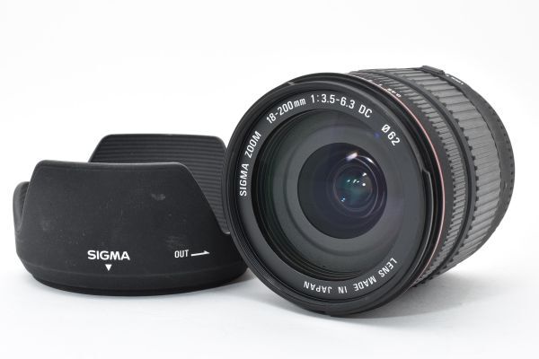 ★美品★ SIGMAシグマ 18-200mm F3.5-6.3 DC Pentax #K692