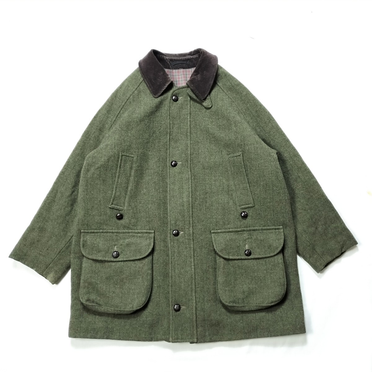 90s Barbour 　Derby tweed　c46　バブアー　ダービーツイード　ウール　ジャケット