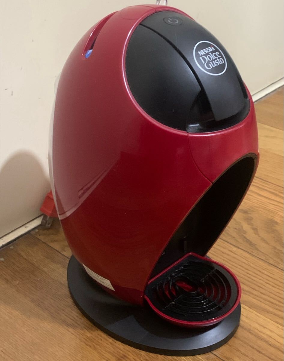 通電確認済みネスカフェ ドルチェ グスト ジョビア NDG250-WR （ワインレッド）