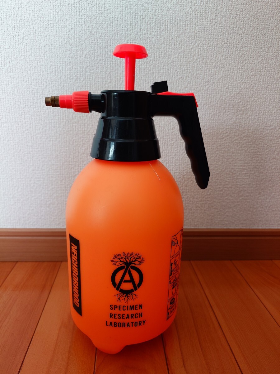 美品 NEIGHBORHOOD SRL SPRINKLE P-SPRAY 2L 霧吹き 観葉植物 塊根植物 ネイバーフッド SPECIMEN RESEARCH LABORATORY