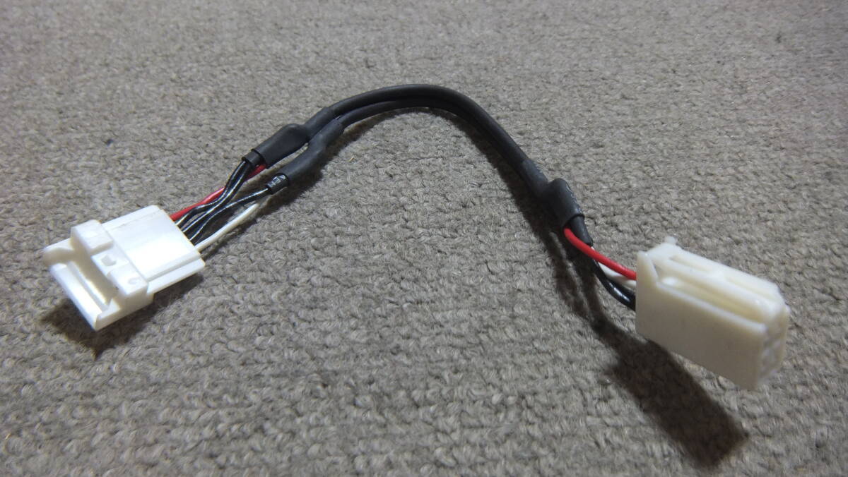 即決 送料200円～ トヨタ 純正 ナビ イクリプス アルパイン HCE-C90D バックカメラ 変換 5P 4P 5ピン 4ピン 接続 ハーネス