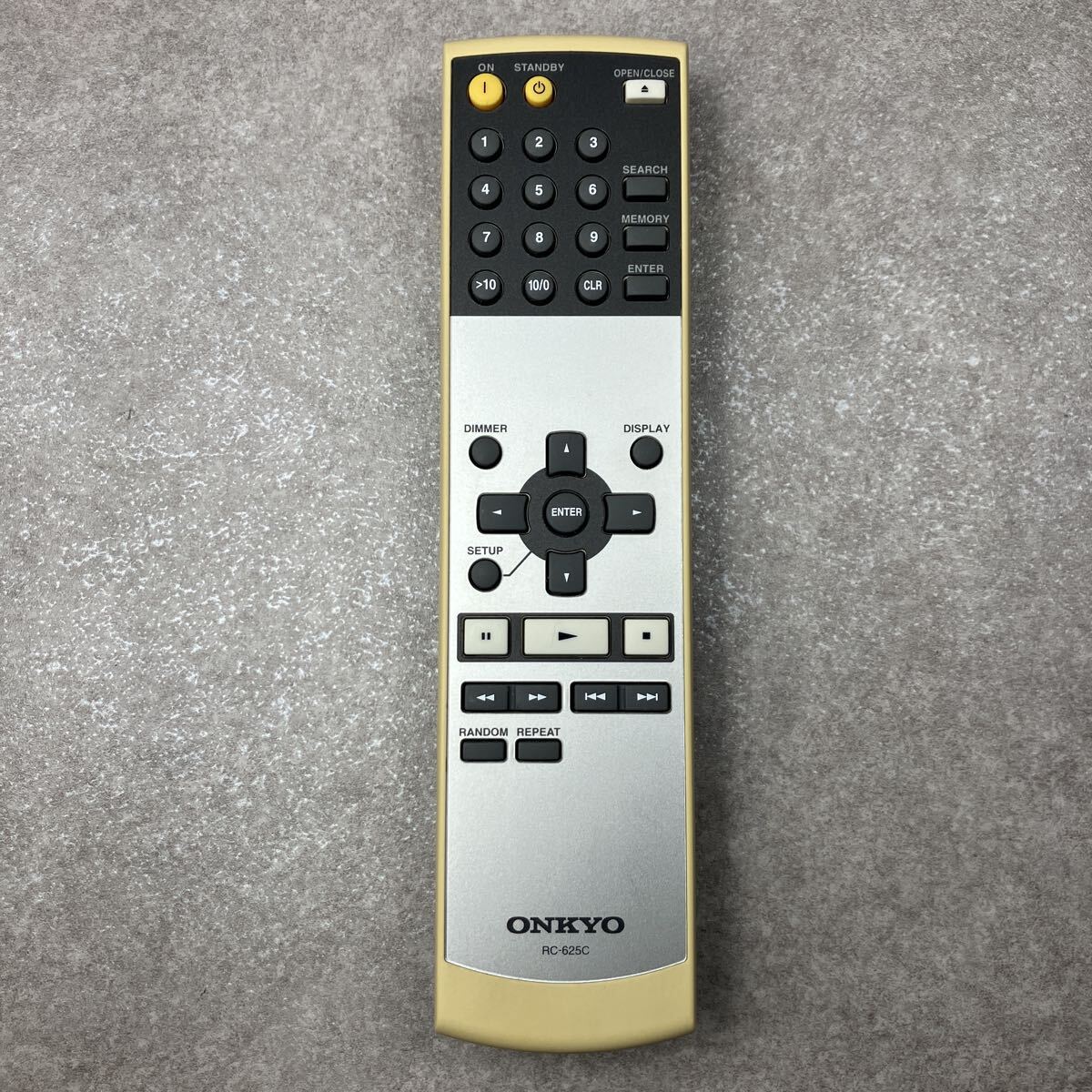 ONKYO オーディオリモコン RC-625C（現状）