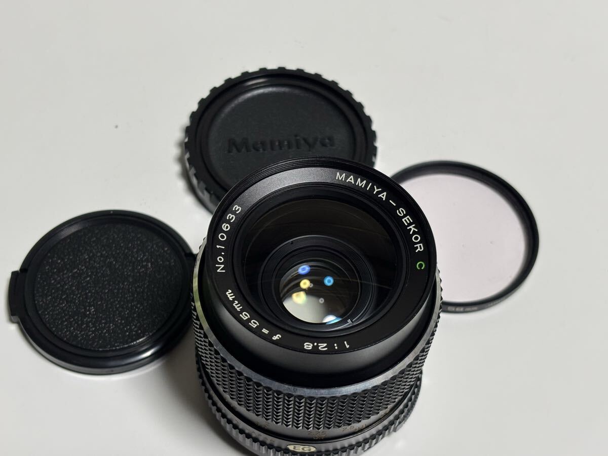 Mamiya Sekor C 55mm f2.8 レンズ 中判カメラ 645 Pro Super TL マミヤ フィルムカメラ カメラレンズ
