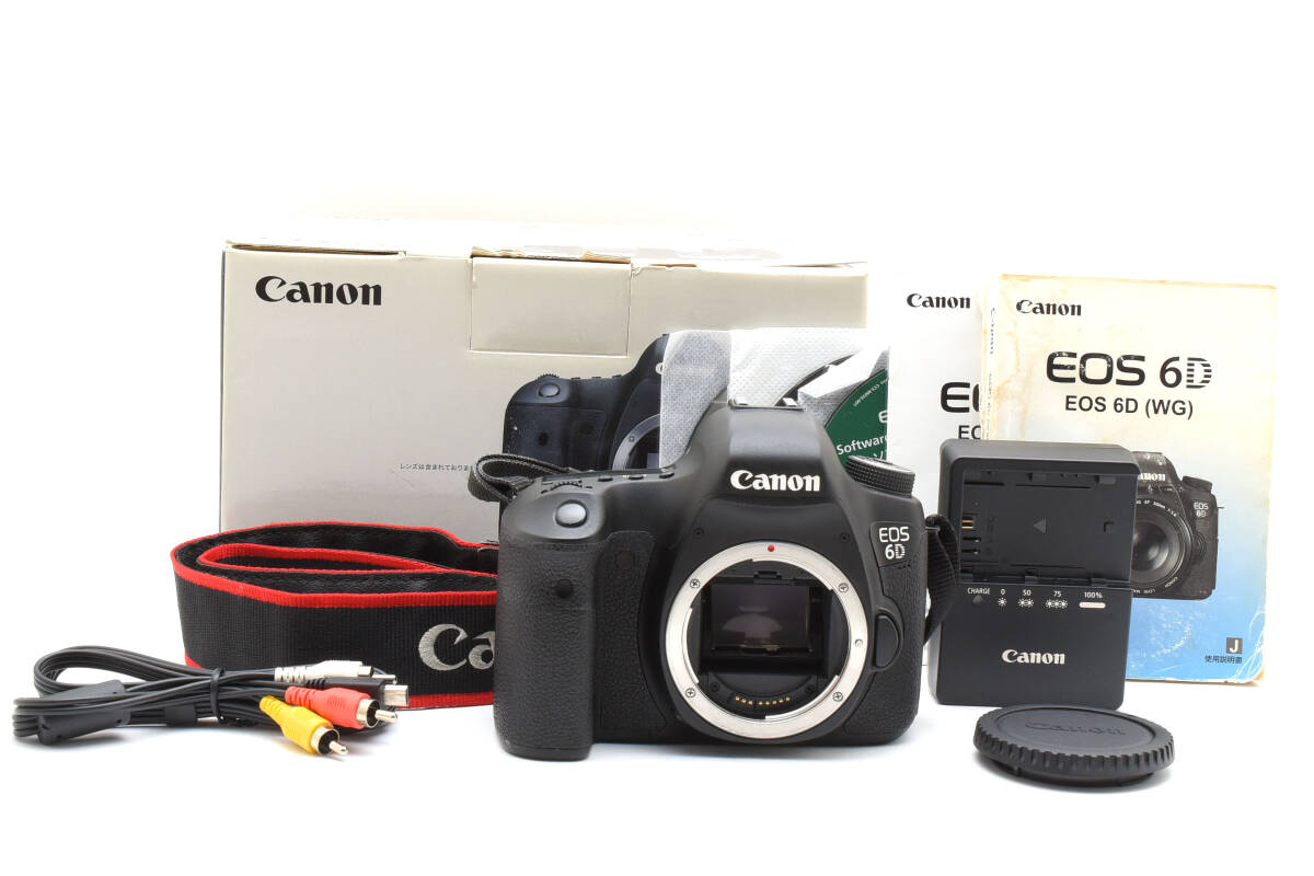 ★☆美品 Canon キヤノン EOS 6D ボディ 元箱付き #2754227☆★
