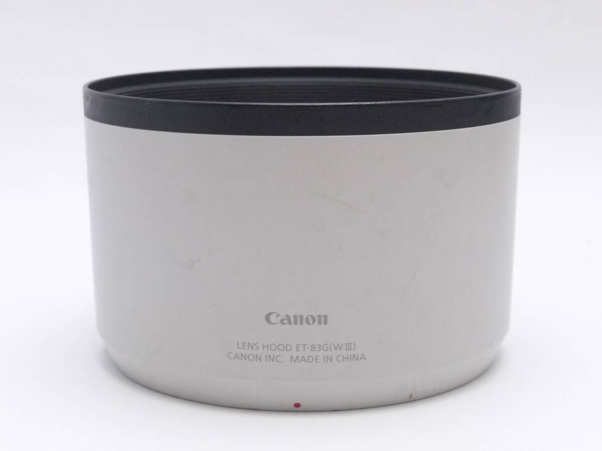◎Canon キヤノン ET-83G(W III) 純正レンズフード 訳あり