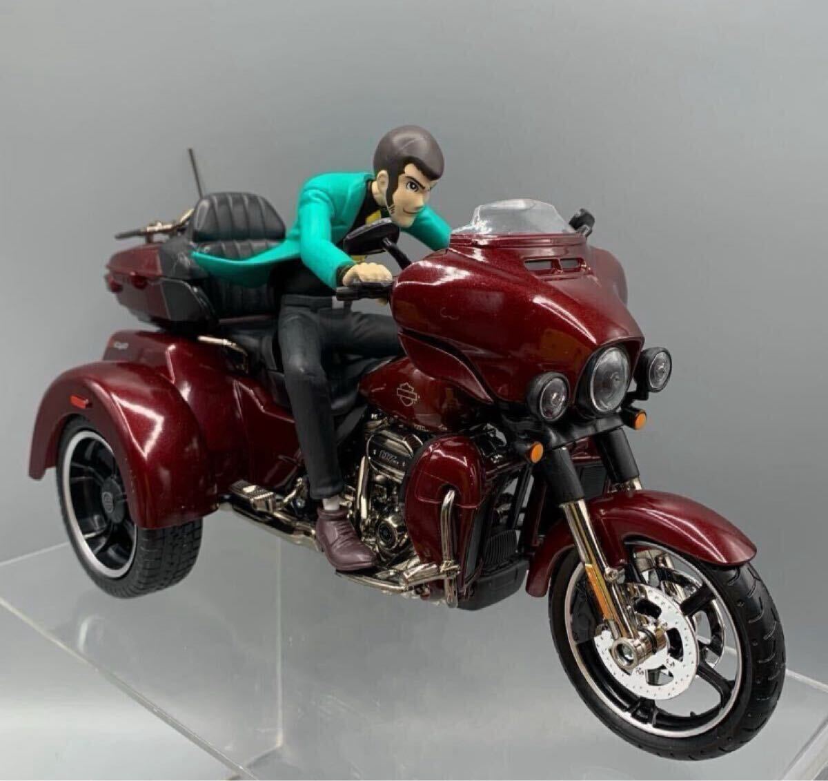 フィギュア　ルパン三世　ルパン　バイクセット　 ハーレーダビッドソン トライク　(検索. 完成品. 次元. 五右衛門. 不二子. キャストオフ)