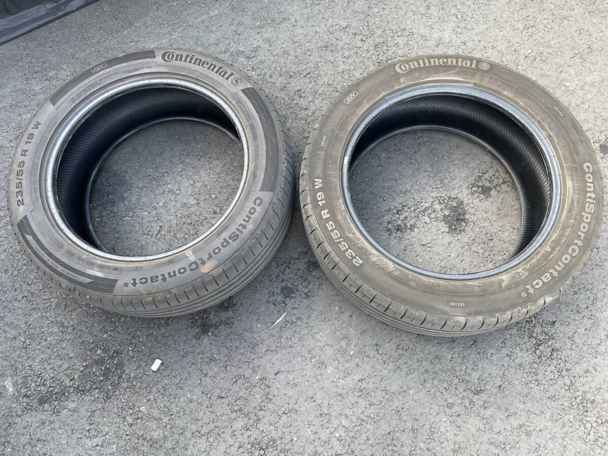 235/55R19 2024年　19インチ　2本　　