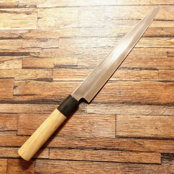 濃州正宗 柳刃包丁 研ぎ済 ステンレス 刺身包丁 濃州正宗作 210mm