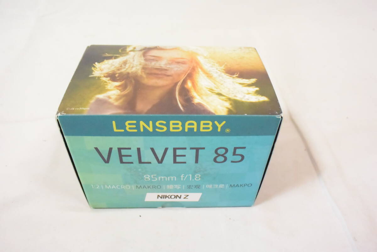 【新品】 ケンコー・トキナー LENSBABY レンズベビー カメラレンズ Velvet 85 For Nikon Z 85mm f/1.8 VELVET85BKZ