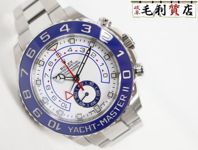 ロレックス ROLEX ヨットマスター2 116680 ベンツ針 ステンレス 自動巻き メンズ 【中古 】 時計