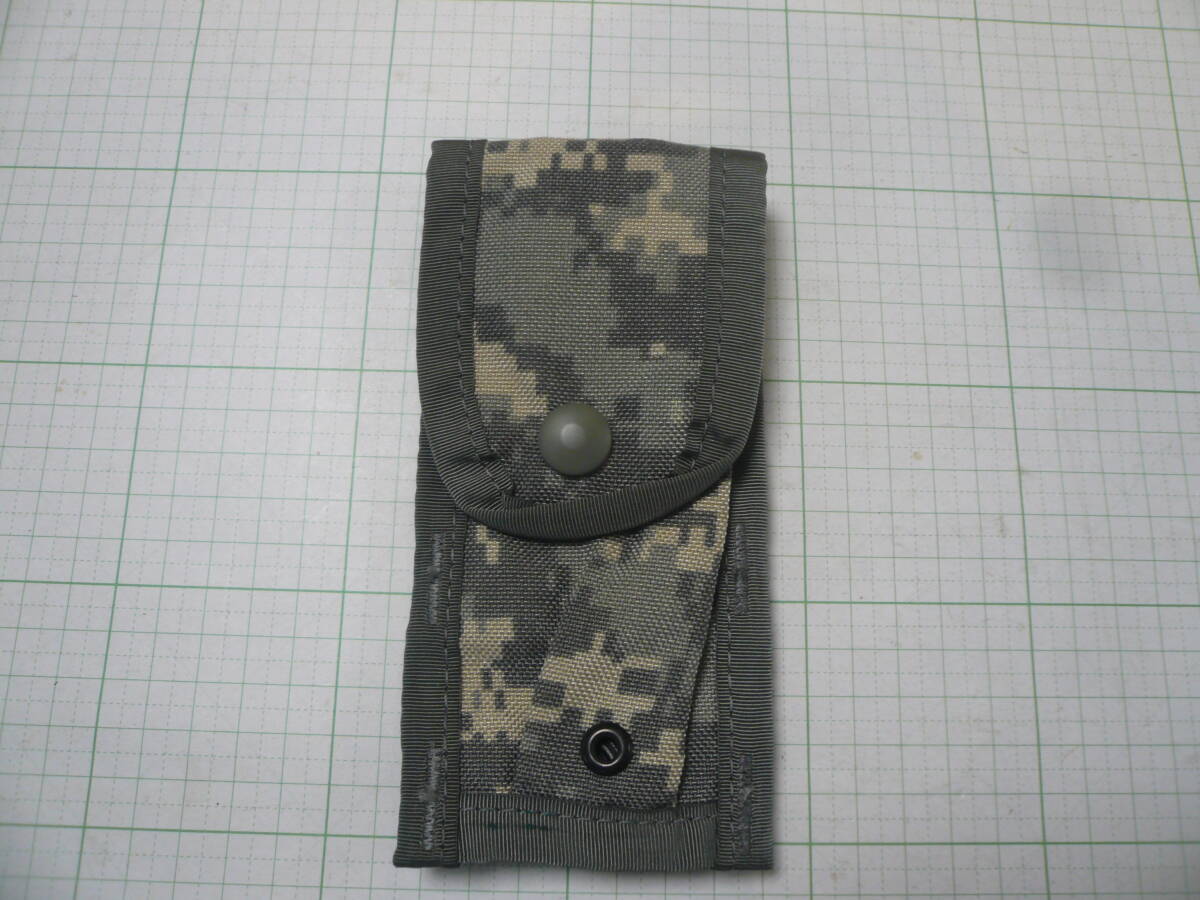 即決有　未使用 米軍アメリカ軍 USARMY MOLLEⅡ 9MM MAGAZINE POUCH SINGLE SPECIALTY DEFENCE ハンドガンマガジンポーチ送料320円～