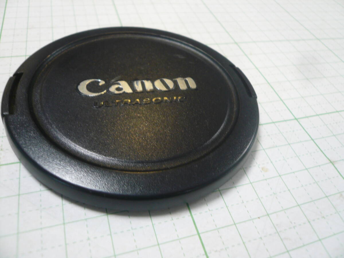 即決有　CANON キヤノン 純正 前玉FRONT　 レンズキャップ LENS CAP E-77　送料320円～