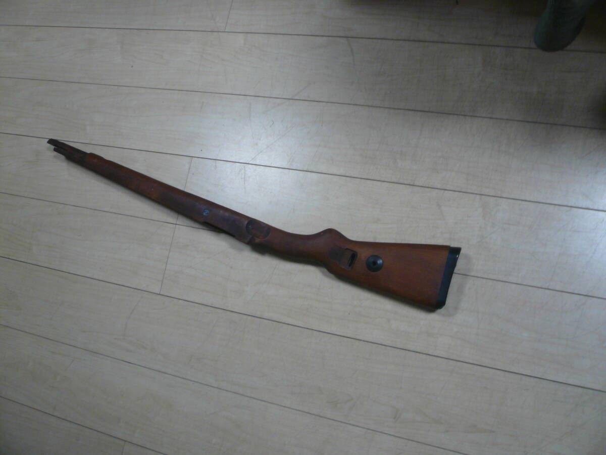 即決有　ナチスドイツ軍　モーゼル　　Kar 98　ライフル　木製ウッドストック　エアーコッキング　マルシン？タナカ？
