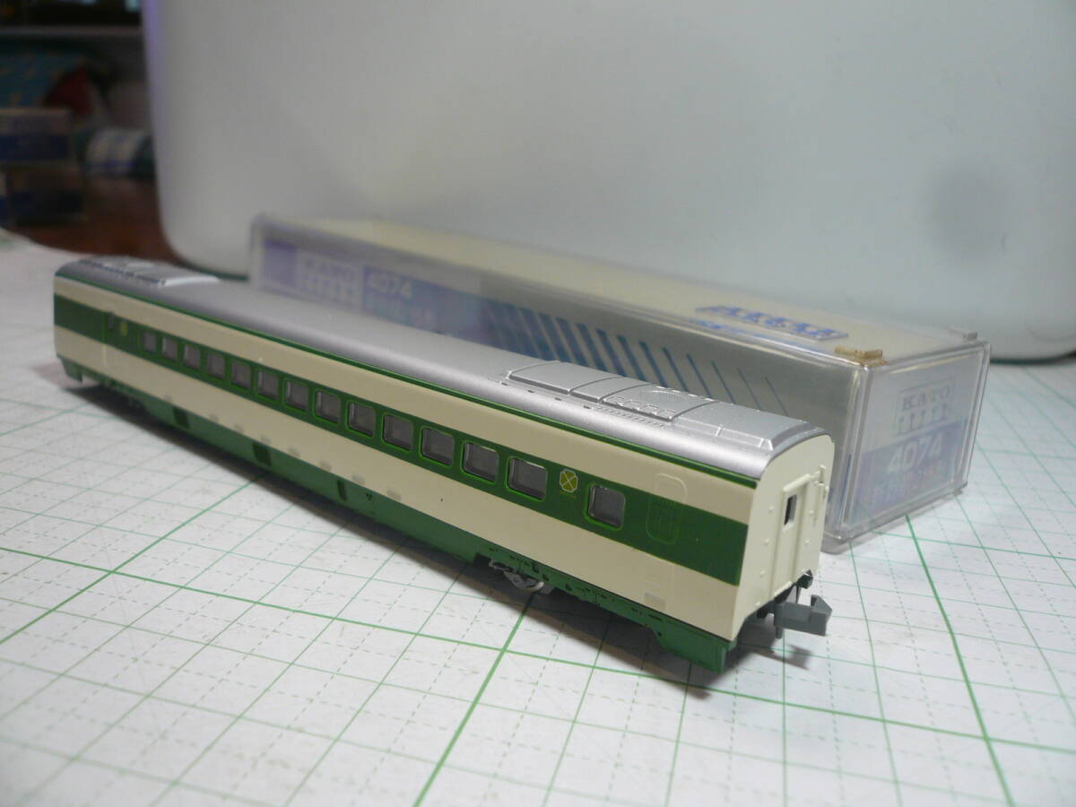 即決有　 KATOカトー　国鉄　4074　215形 200系　グリーン車　なすの　やまびこ　東北・上越新幹線　室内灯付 送料320円～　日本国有鉄道