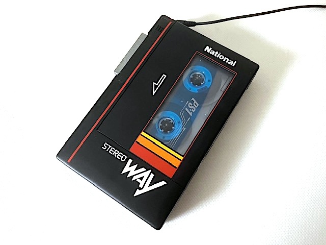 動作品 National ナショナル STEREO Way RQ-J9 ステレオカセットプレーヤー 現状品