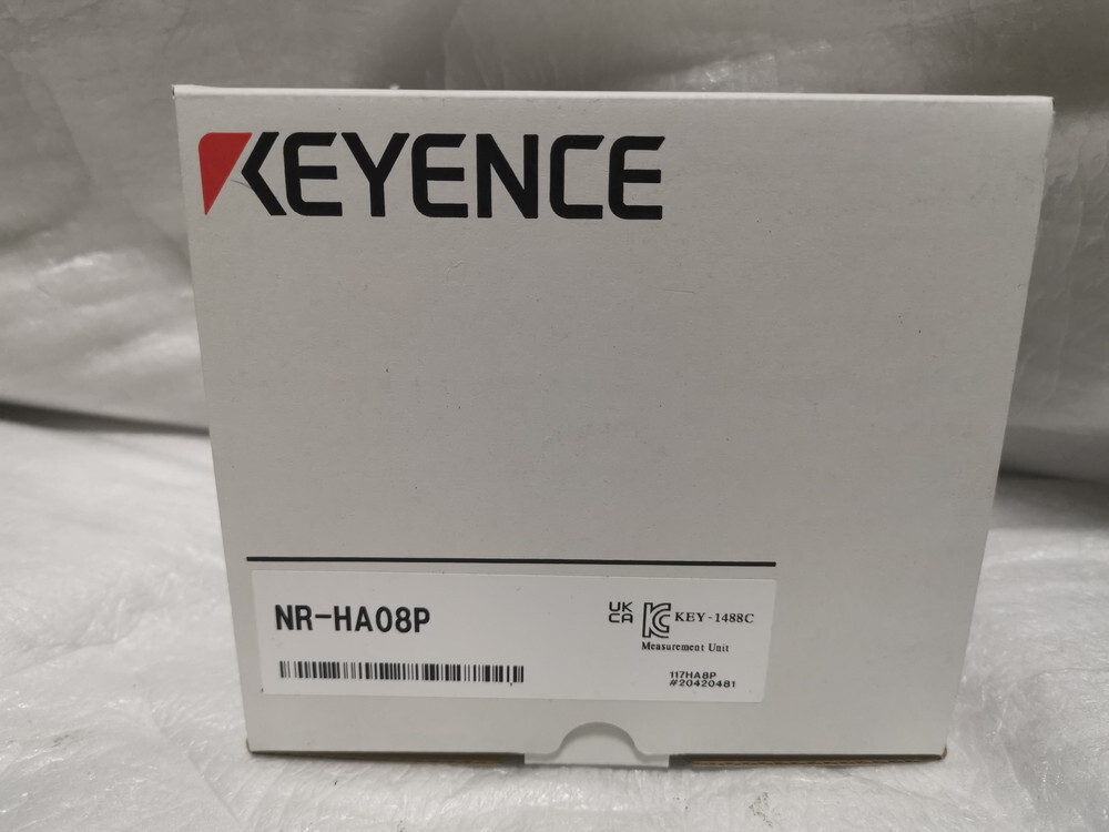 ★新品★ KEYENCE NR-HA08P 高速アナログ計測ユニット データ収集 新型NR-Xシリーズ用